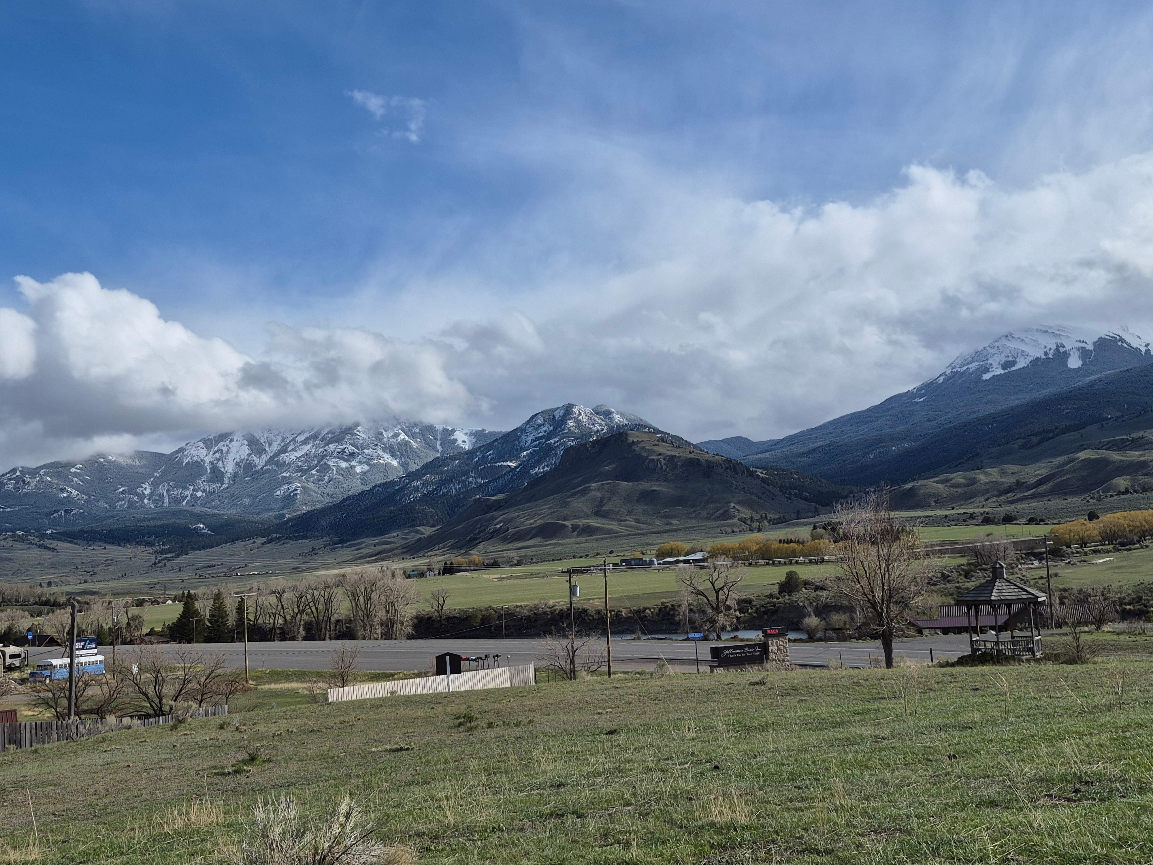 Our mountain view complete with multiple groups of elk through out our stray