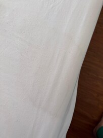 Stains and hairs(other pictures) on the sheets
