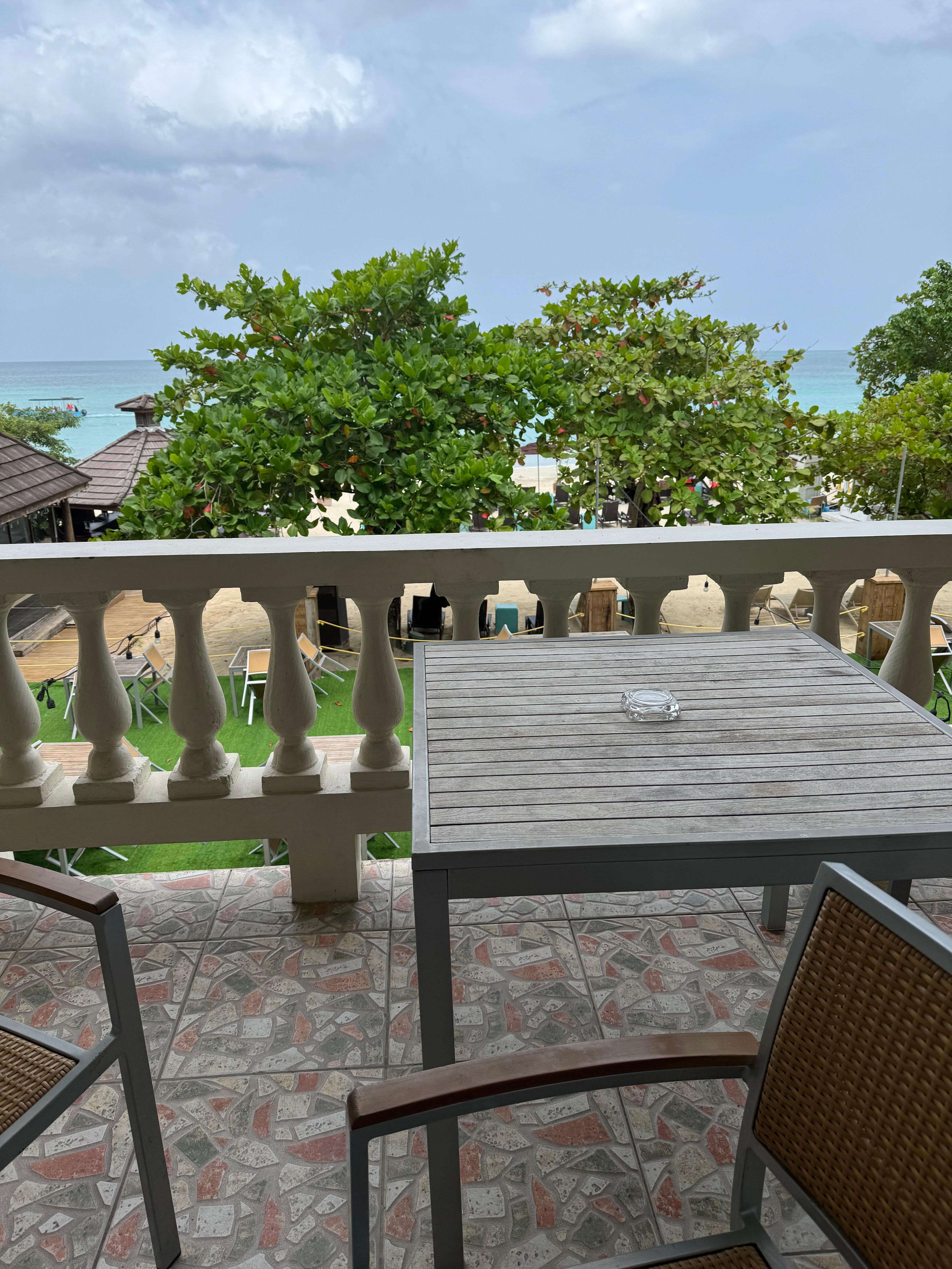 Ocean front view?  Not really.