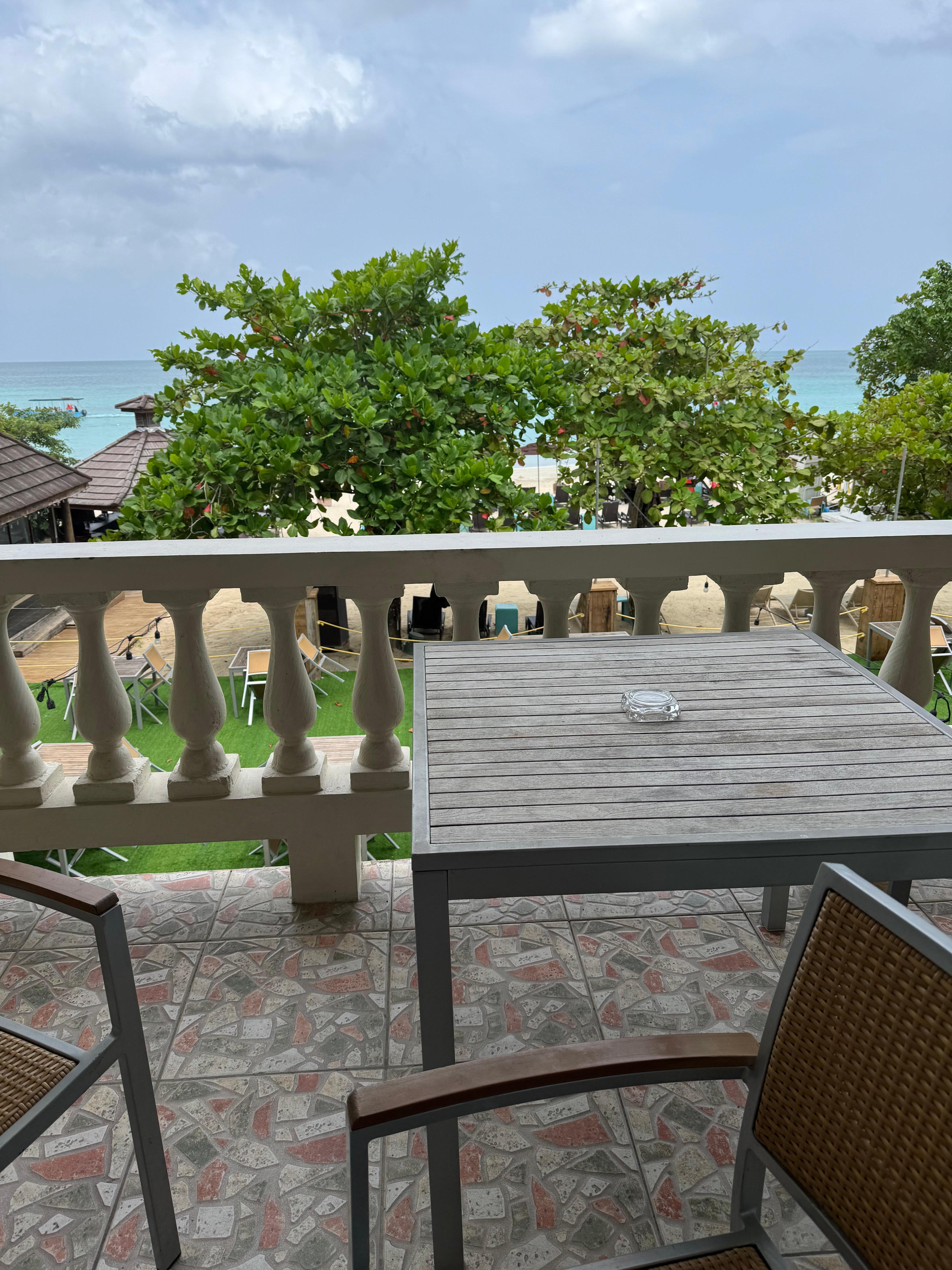 Ocean front view? Not really.