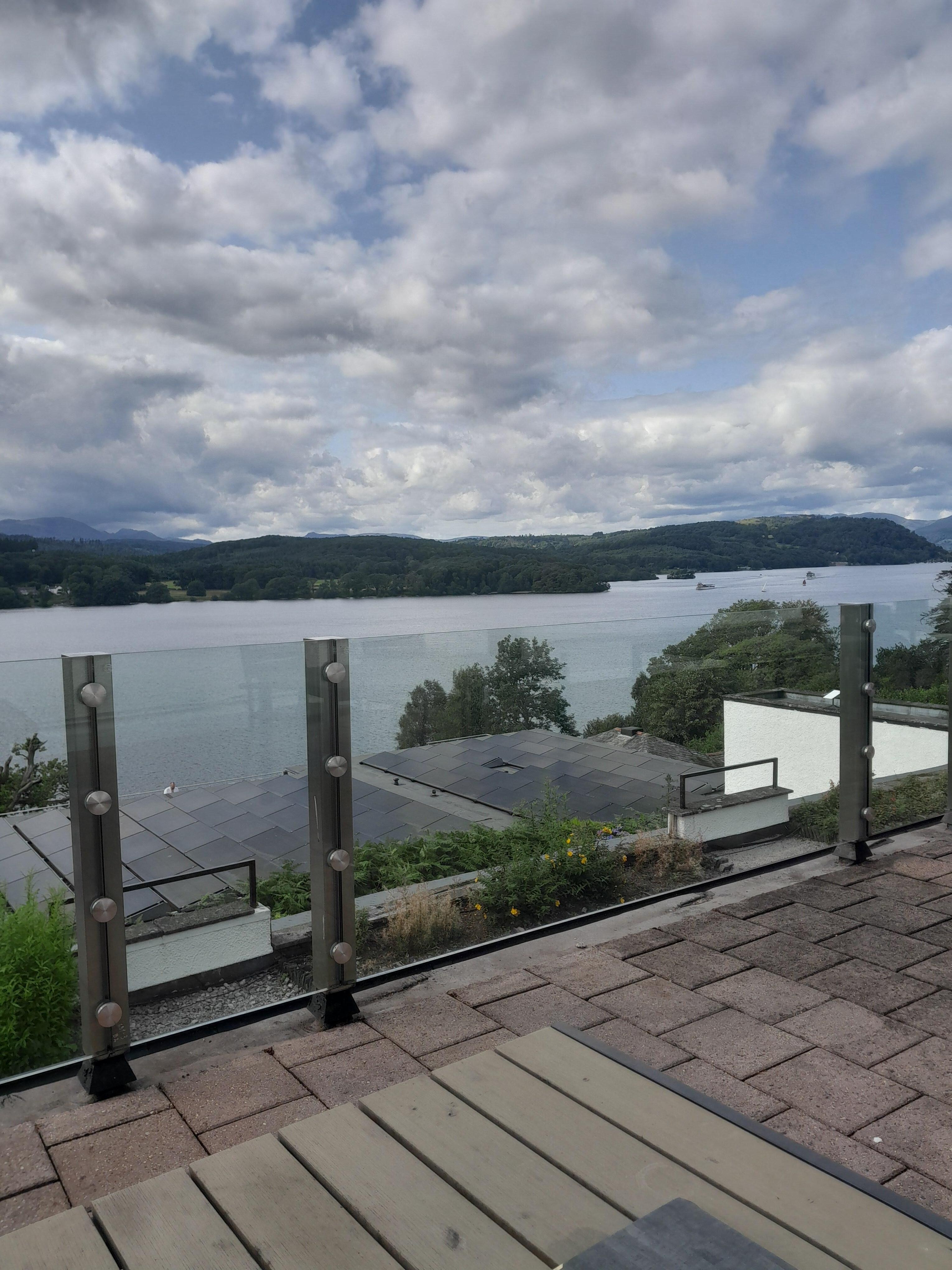 From balcony out back 