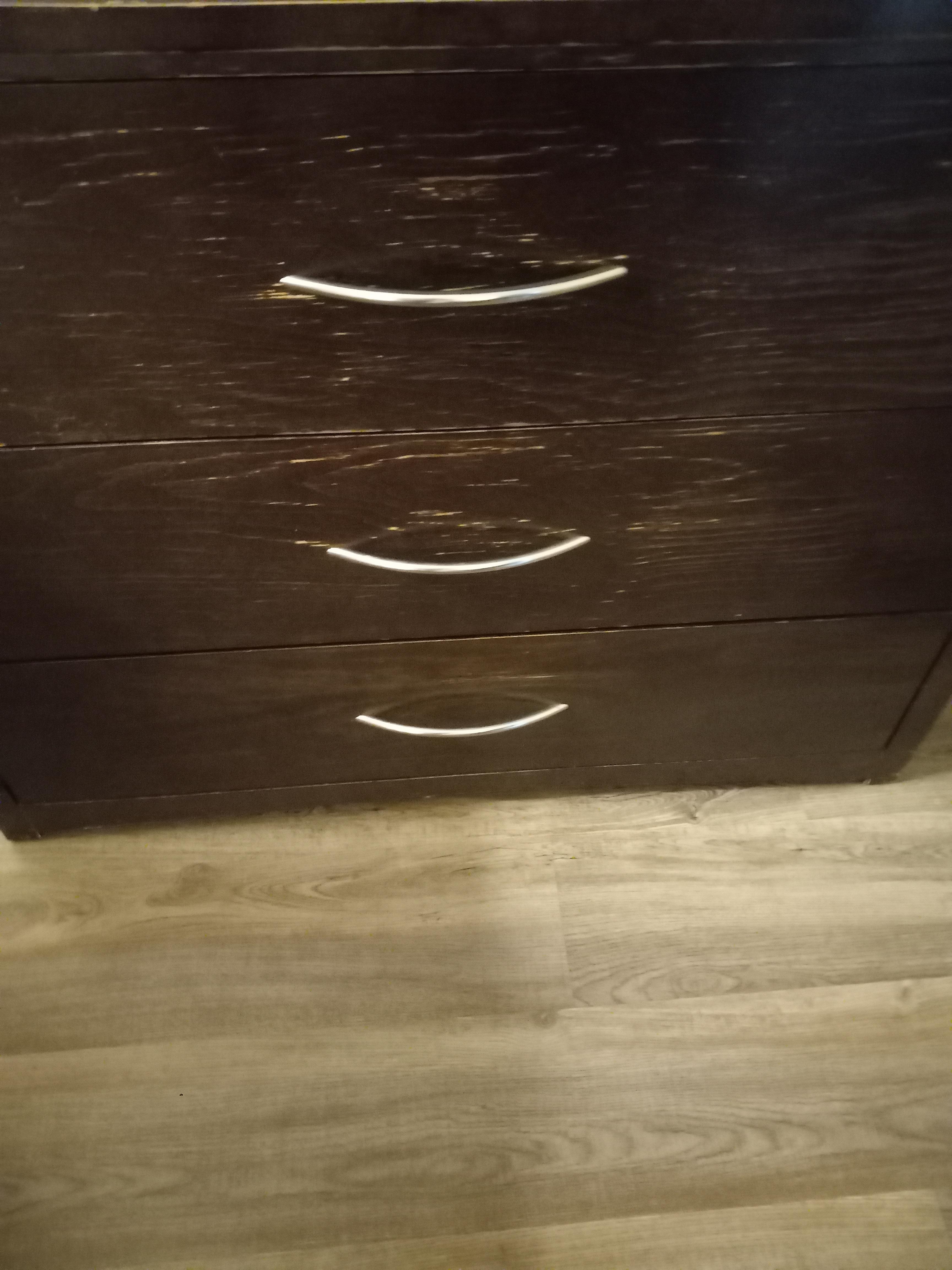 Dresser, sidetables are not as good as you could get from a Thrift store