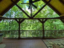 This is what I woke up to in the morning. Nothing better than this if you are a tree lover.