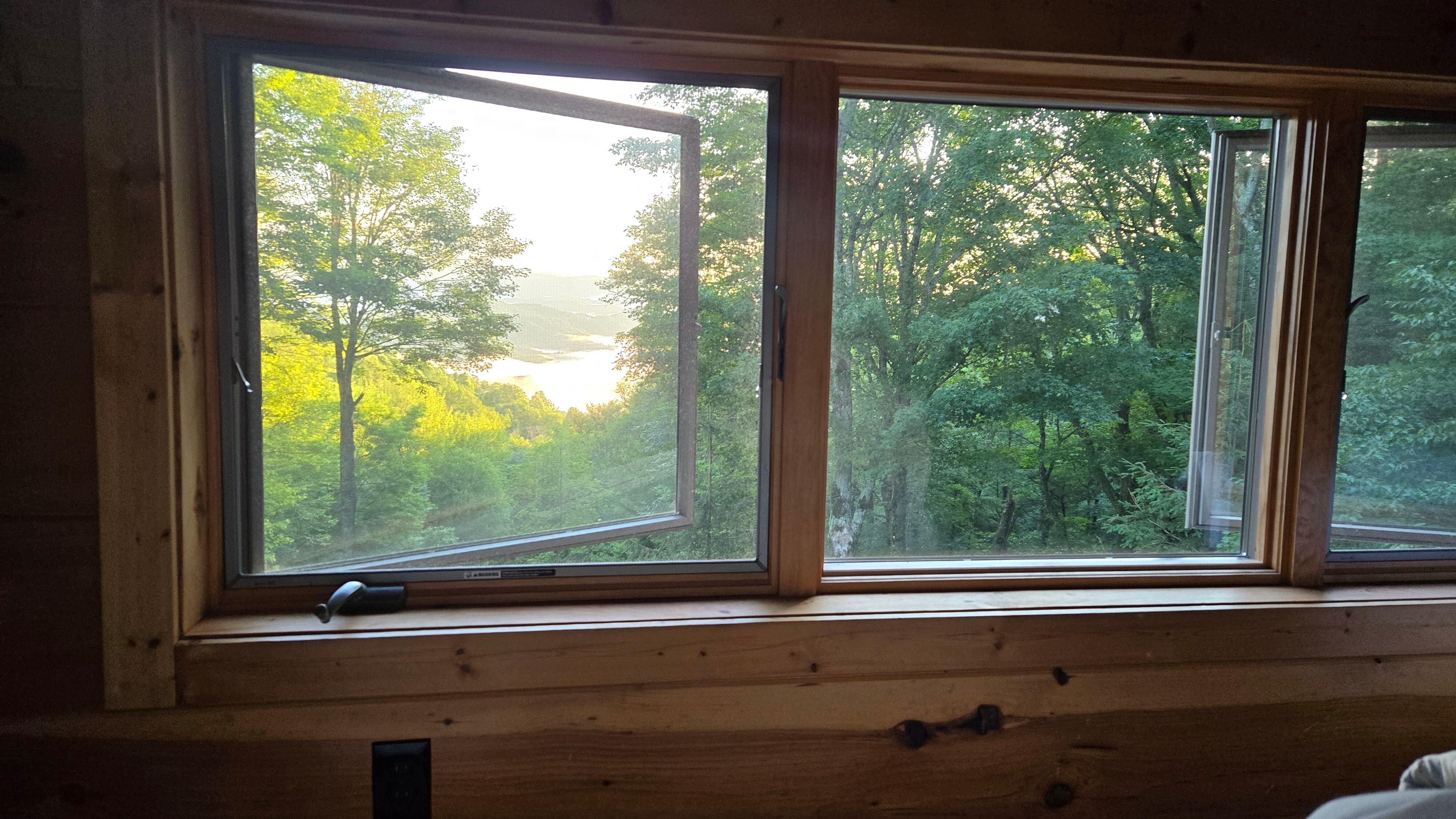View from the master bedroom.