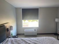 Large open areas with no furniture.