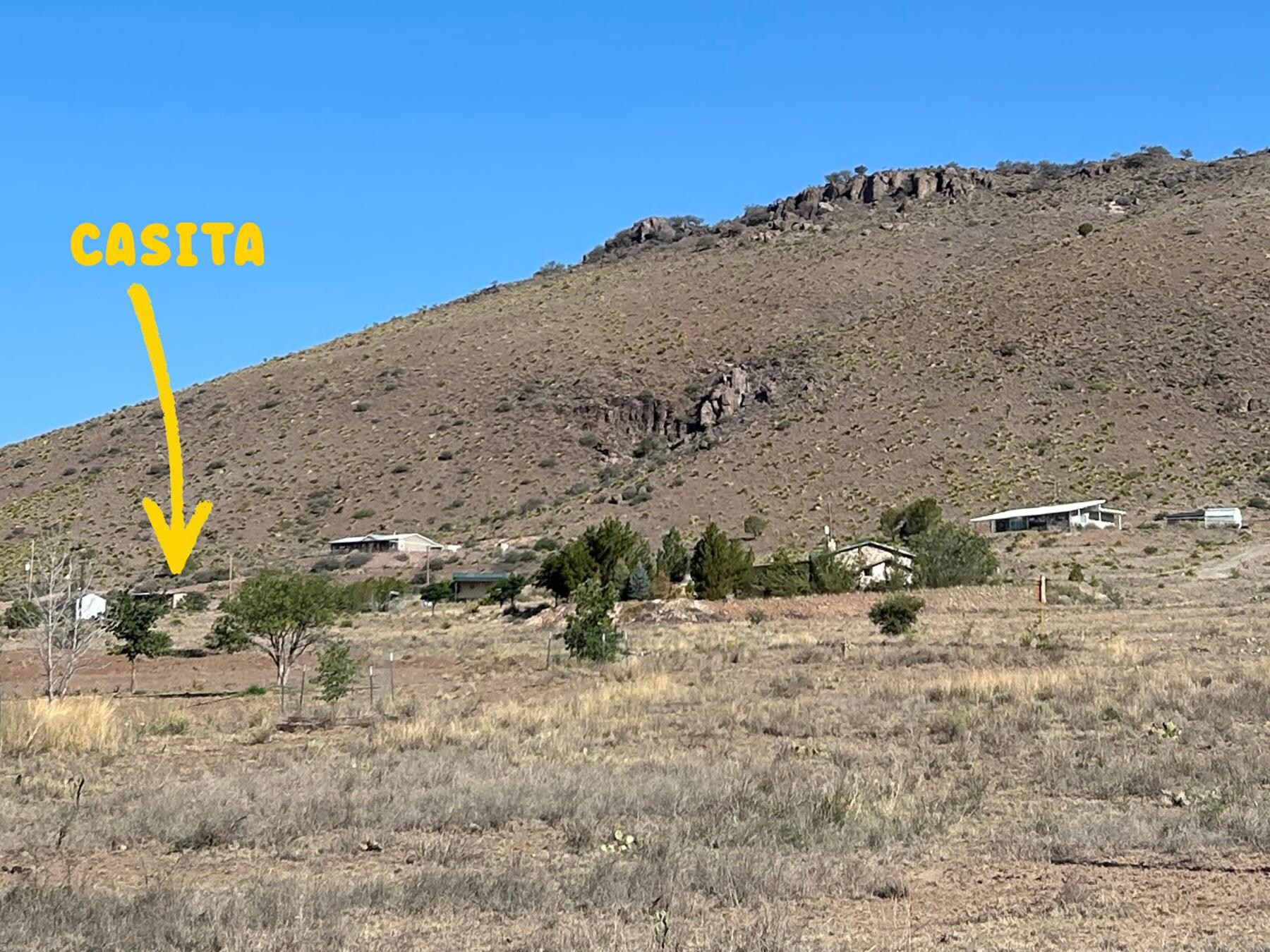 Location on the hill/mountain side.