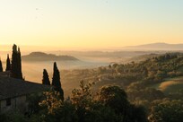 Sunrise from the balcony
