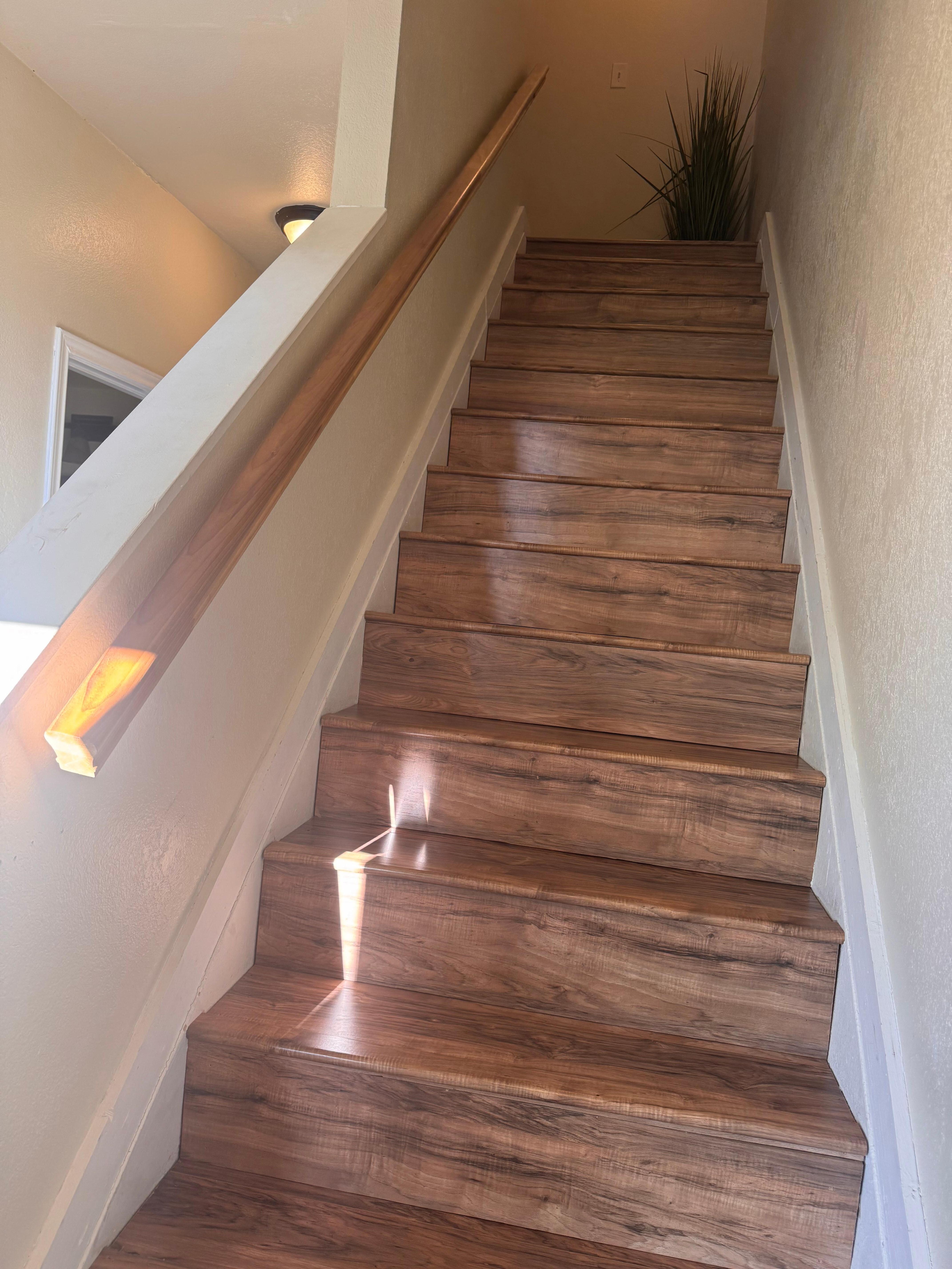 Super steep and treacherous stairs