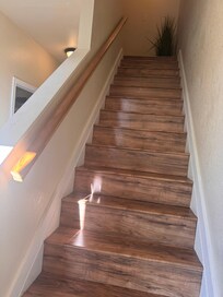 Super steep and treacherous stairs