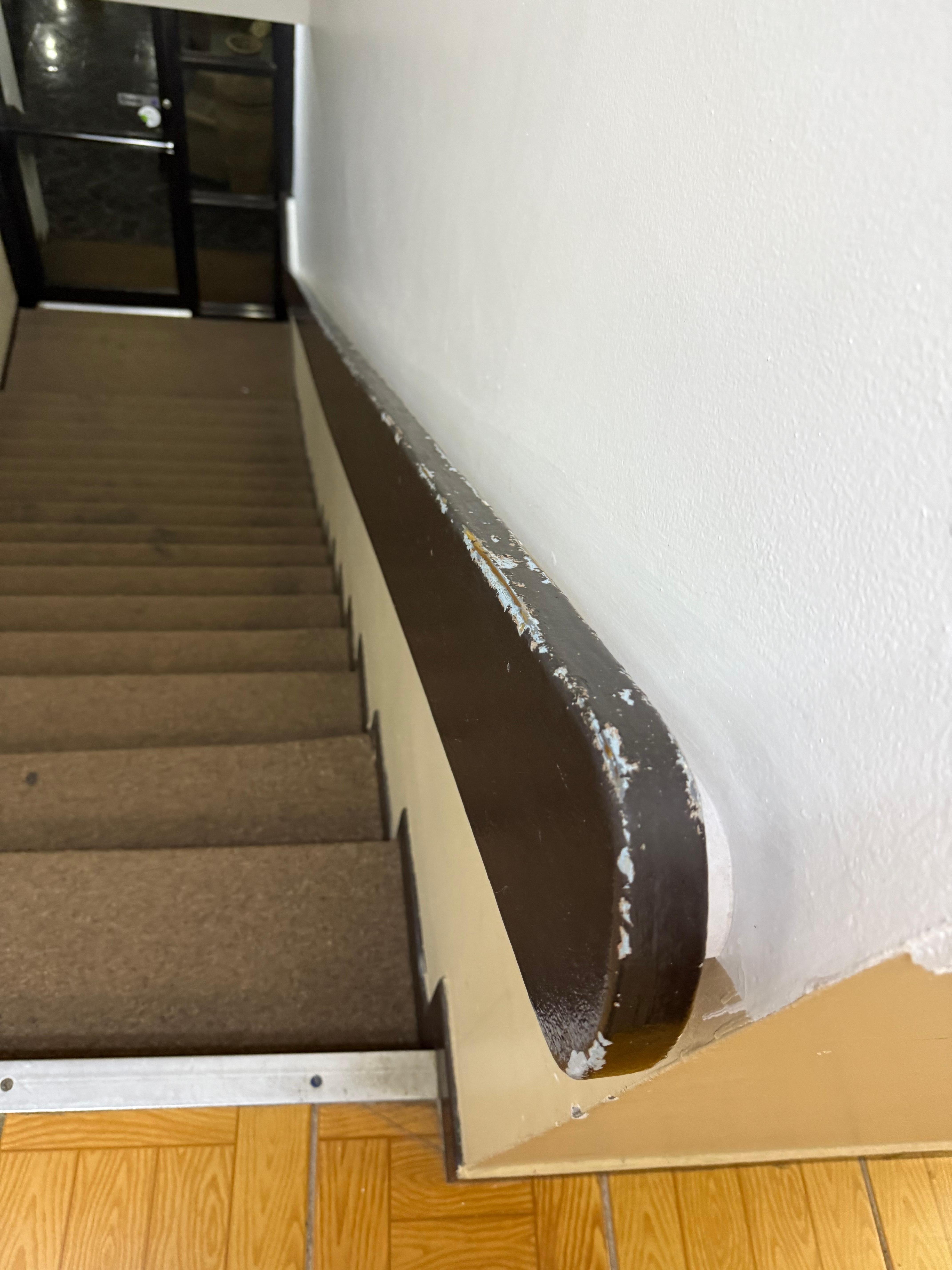 Run down stairs