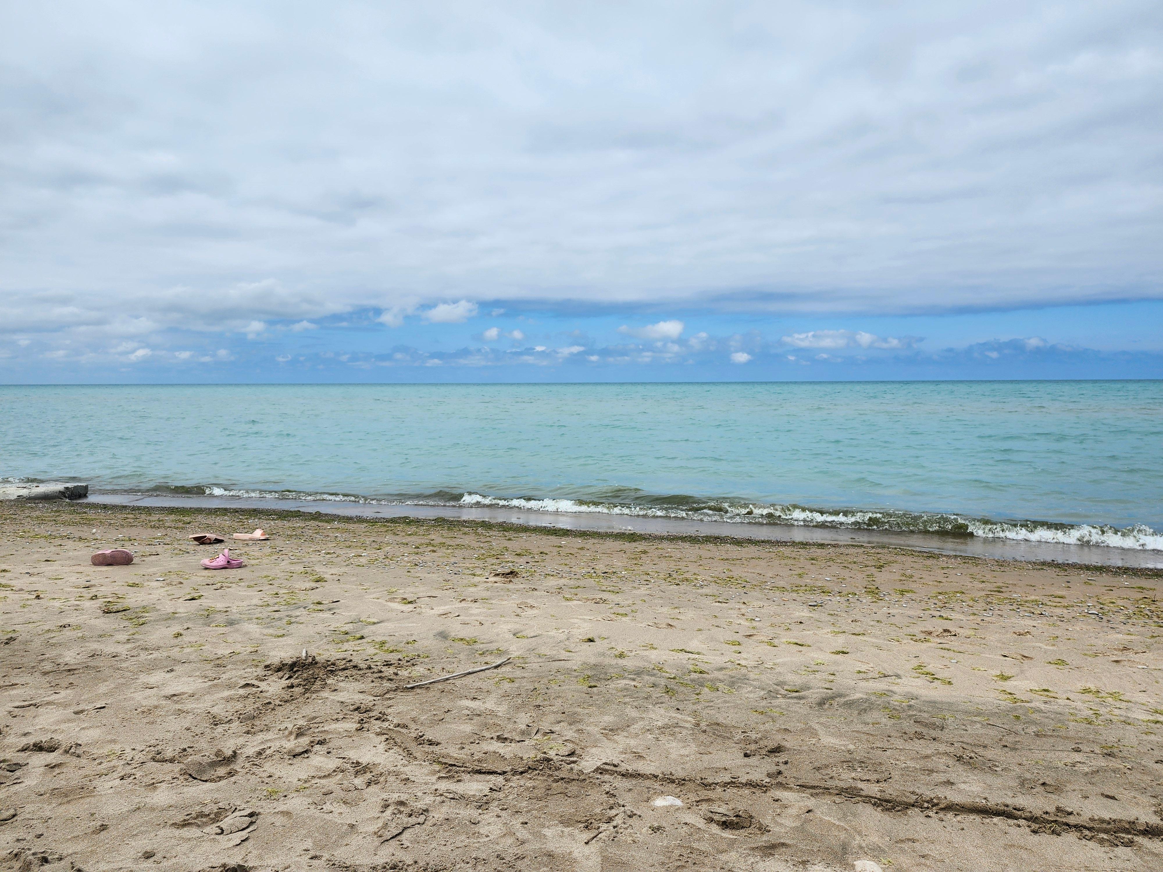 Private beach