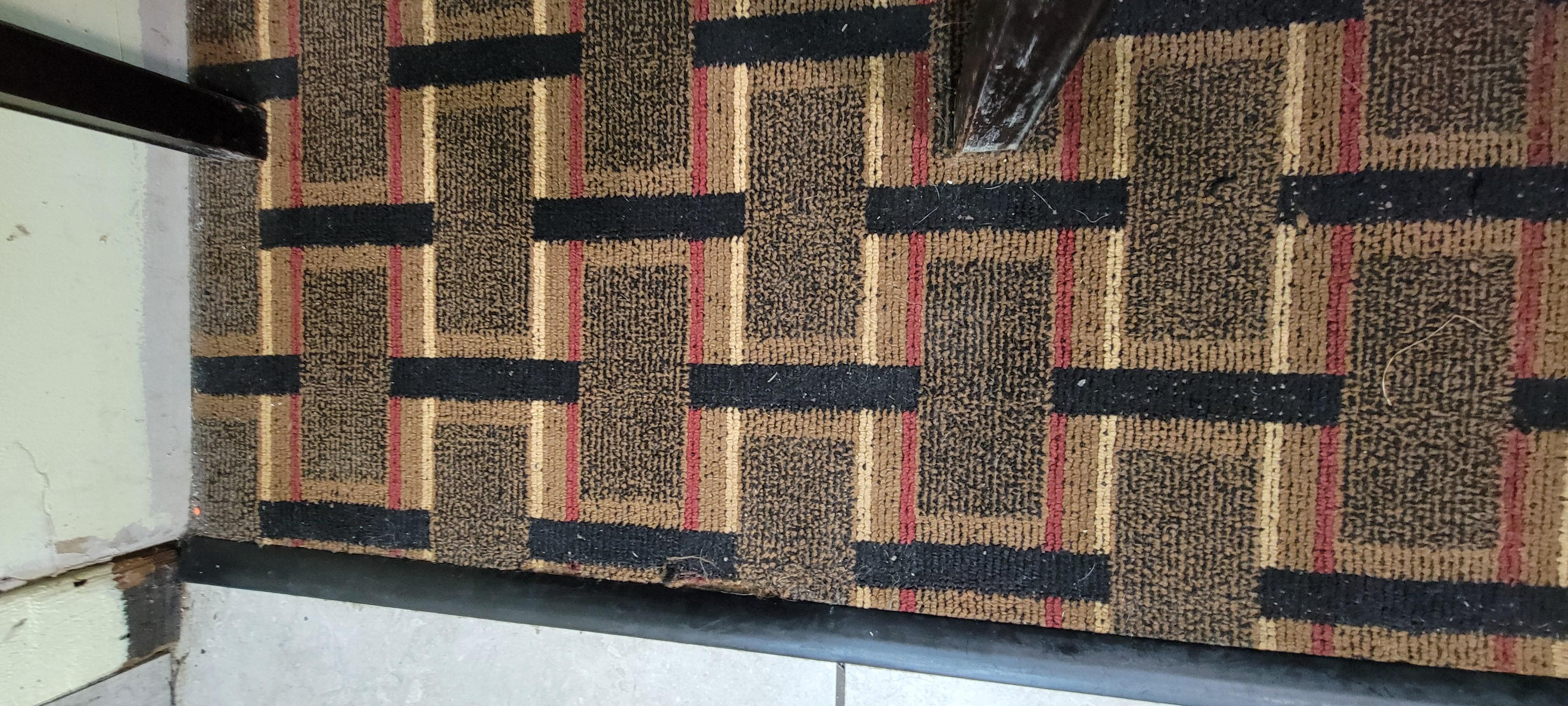 Carpets had not been vacuumed in weeks