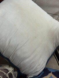Pillows dirty