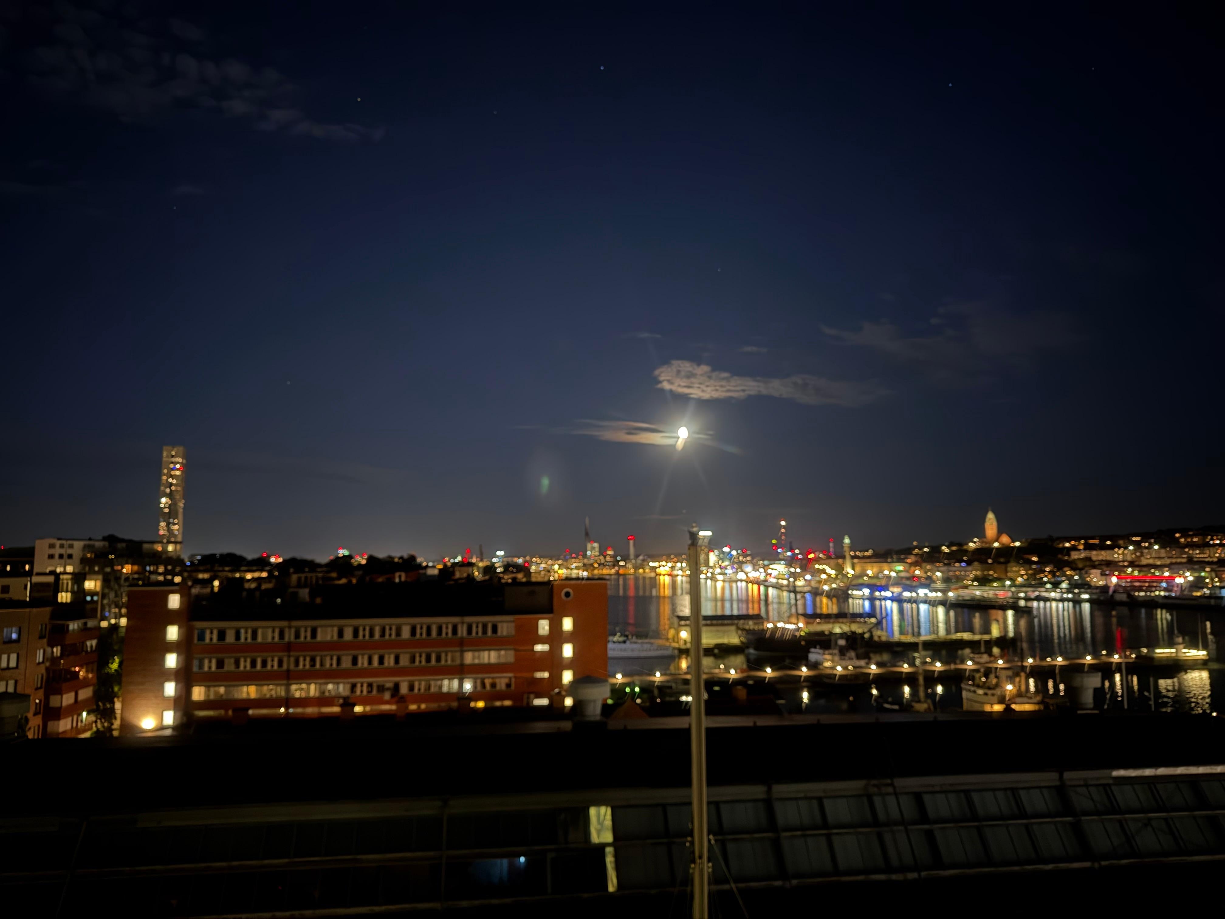Utsikt från balkongen