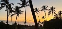 Evening balcony view