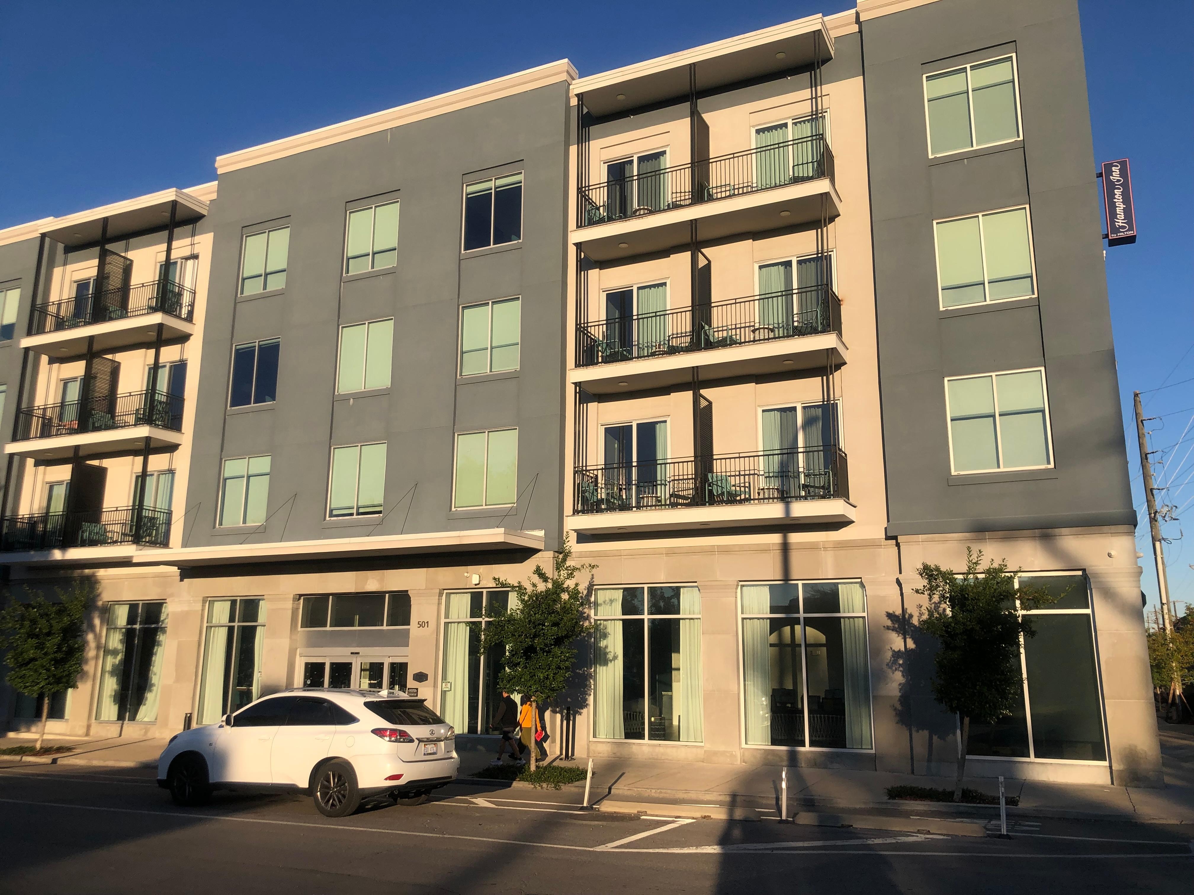 We had a balcony room facing Elysian Fields and the noise was not bad, even on Halloween 