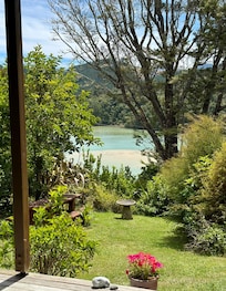 View of big Kaiteriteri Beach