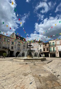 A local town.