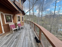 The deck!! Such a fun feature!