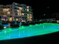 Pool at night