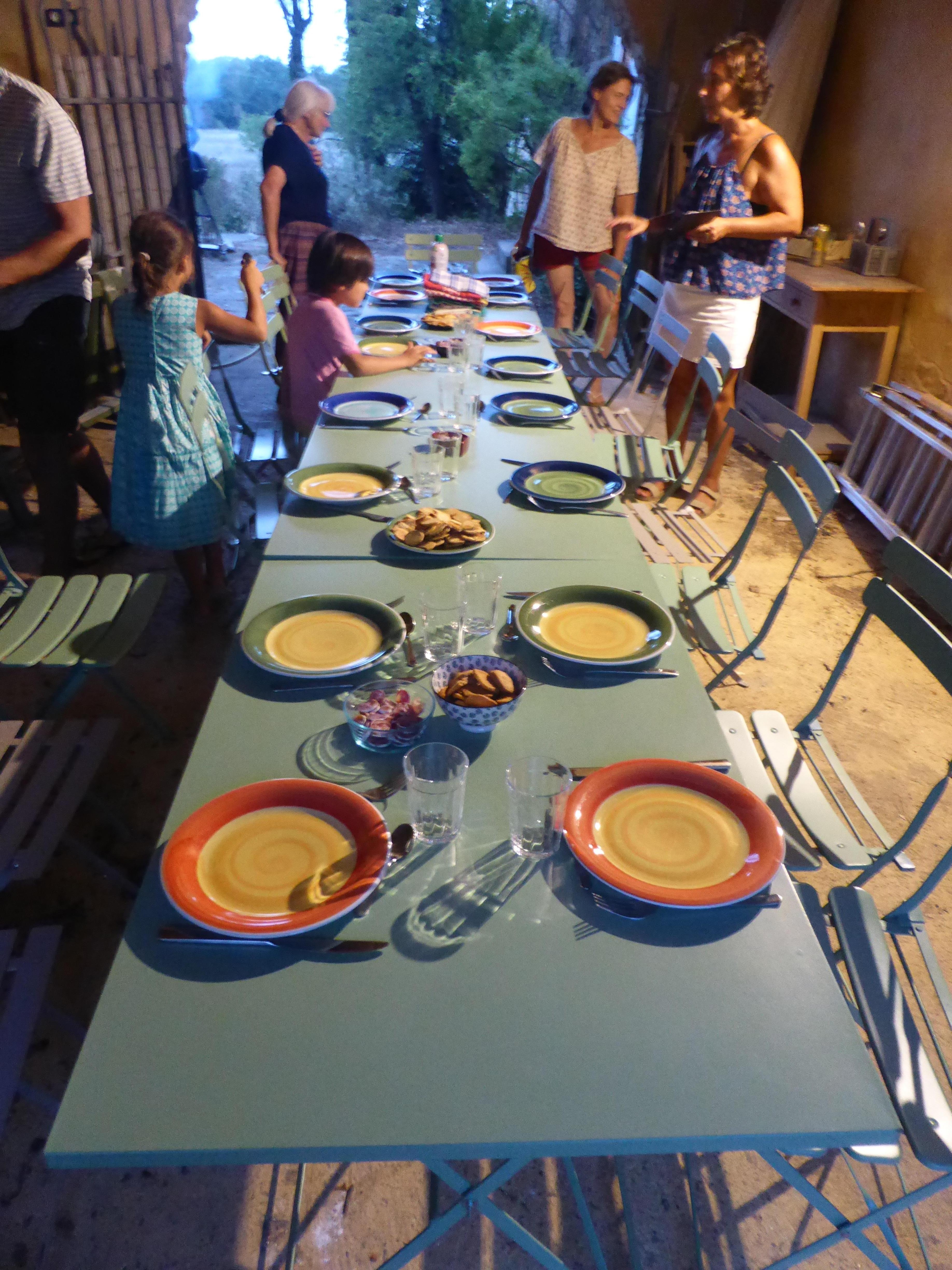 Lors du jour de pluie 