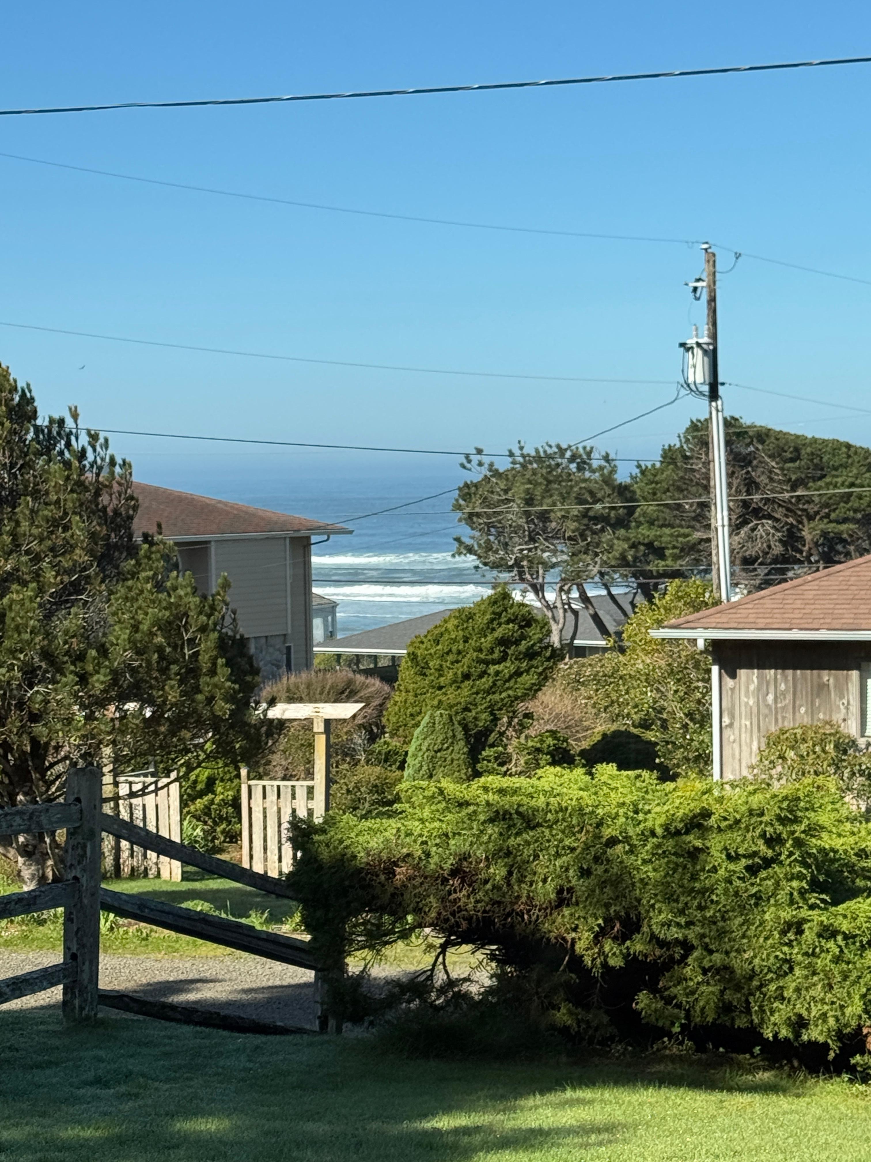 View from kitchen window