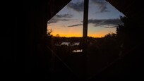 From upstairs king bedroom.