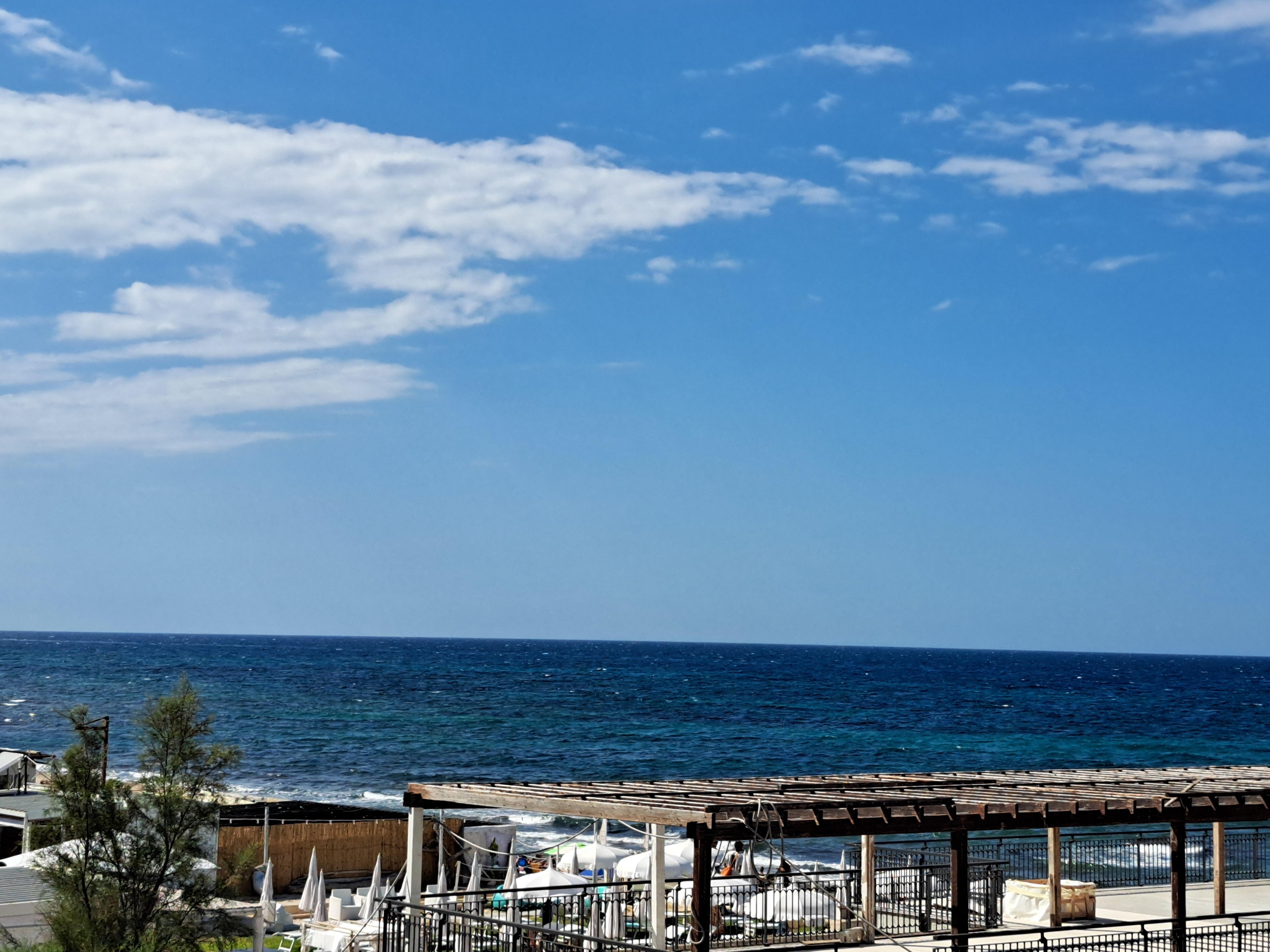 Blick vom Balkon