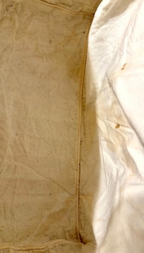 Basket where clean towels are kept