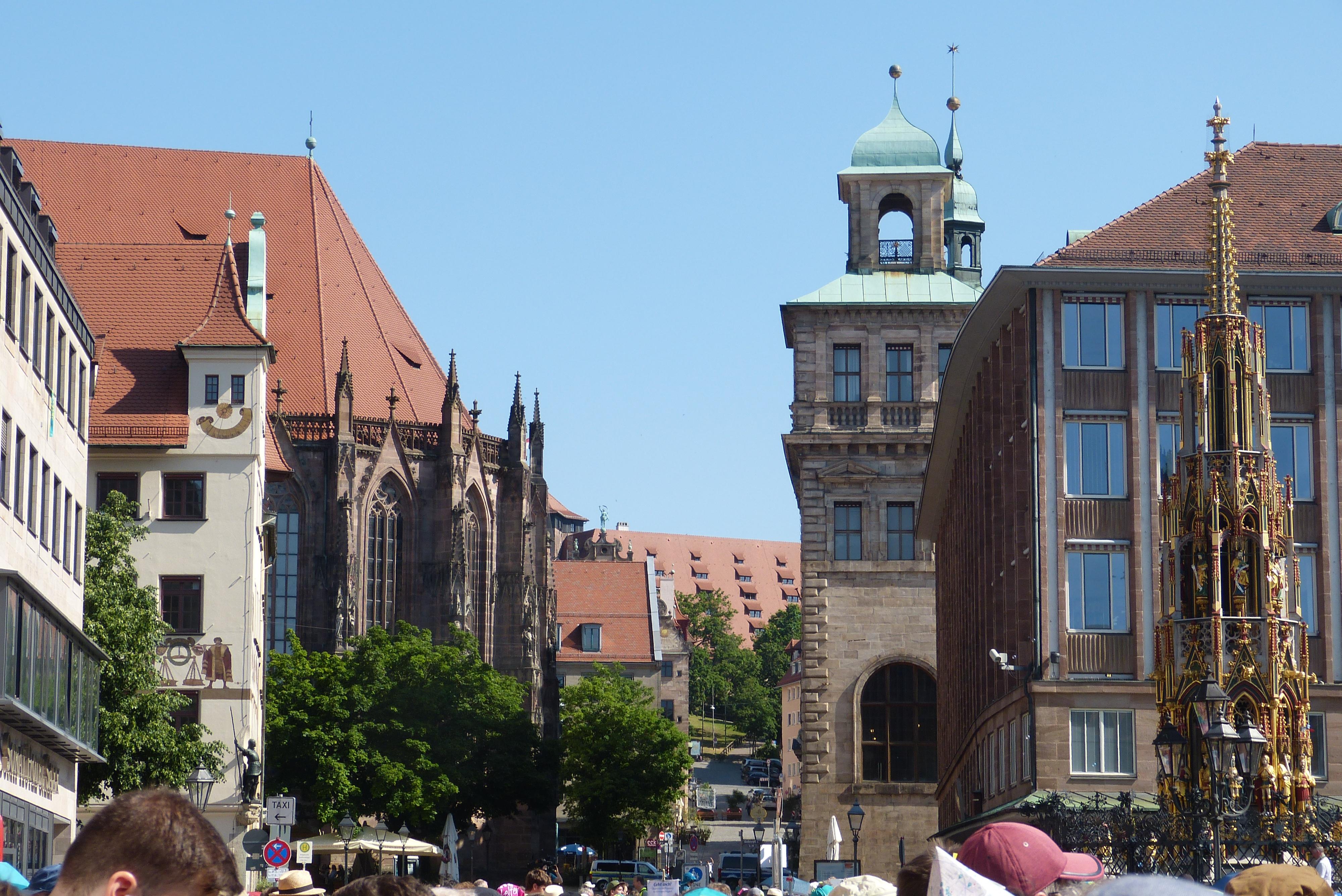 Abschlussgottesdiest des DEKT auf dem Hauptmarkt