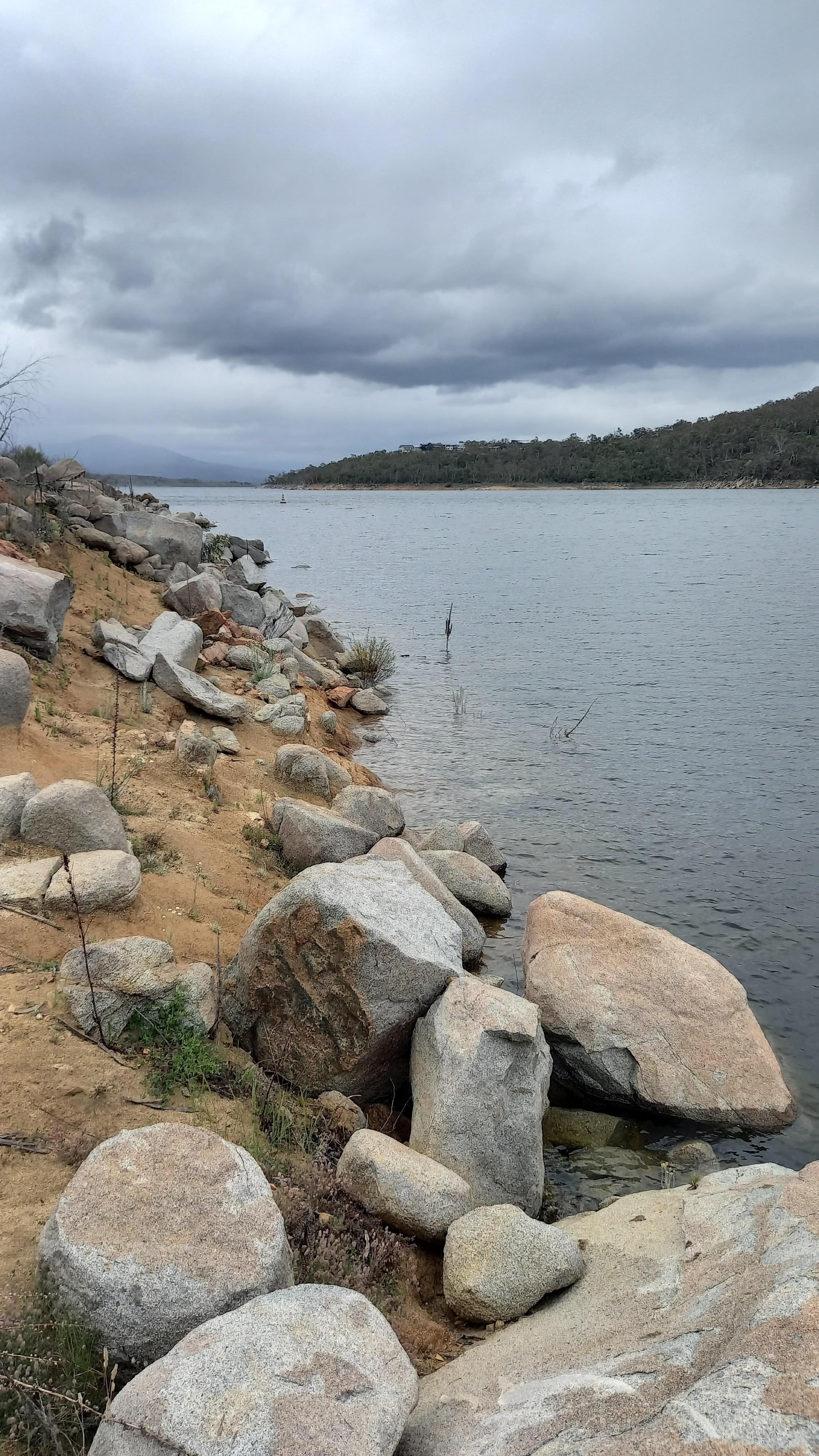 View of Lake Jindabyne from the unit.