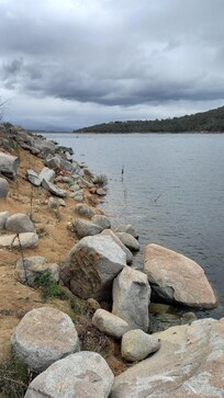 View of Lake Jindabyne from the unit.