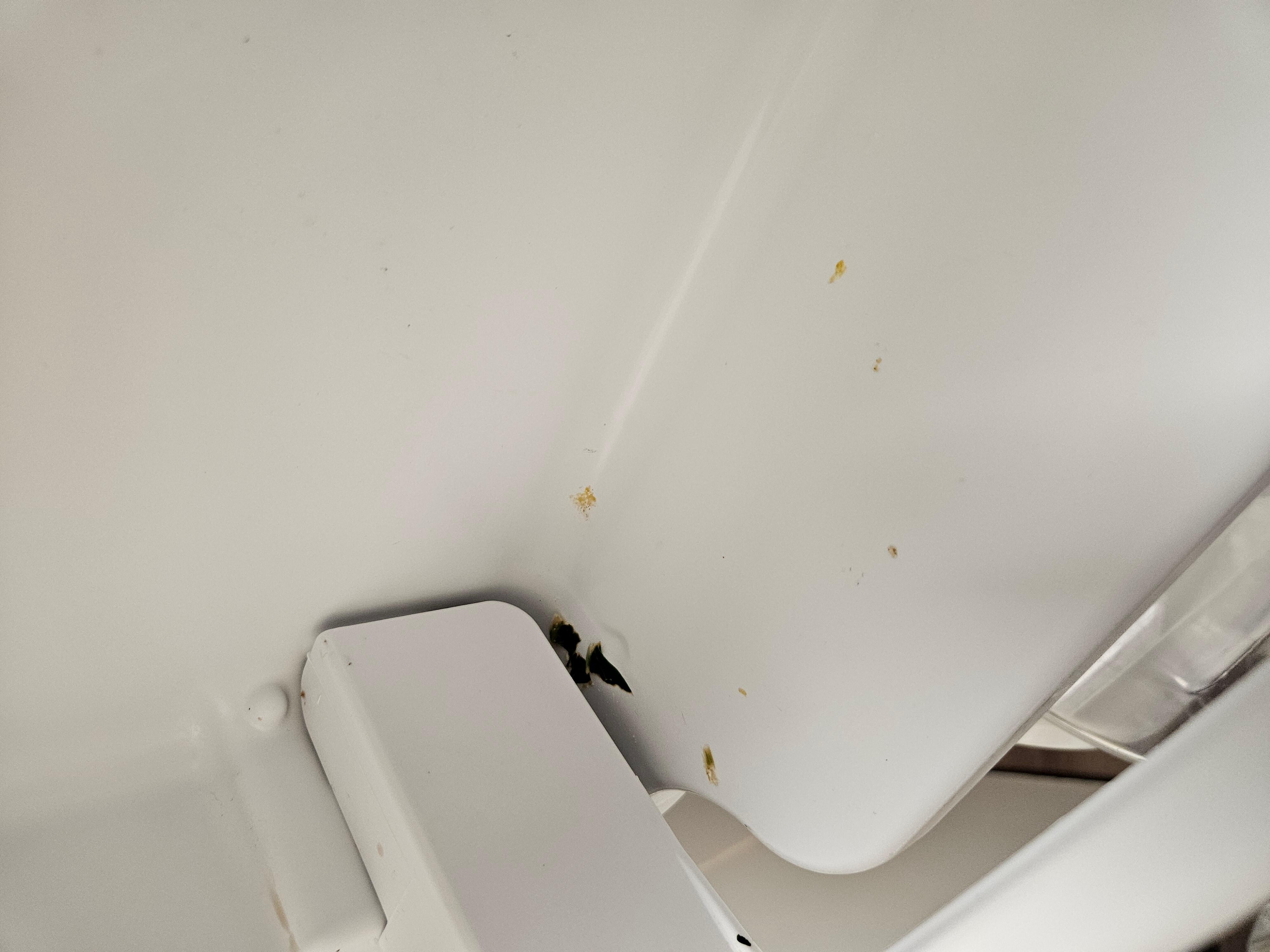 Freezer that hasn't been cleaned