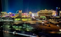 Night view from room