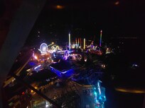 Prater bei Nacht