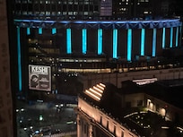 Madison Square Gardens -view from our room