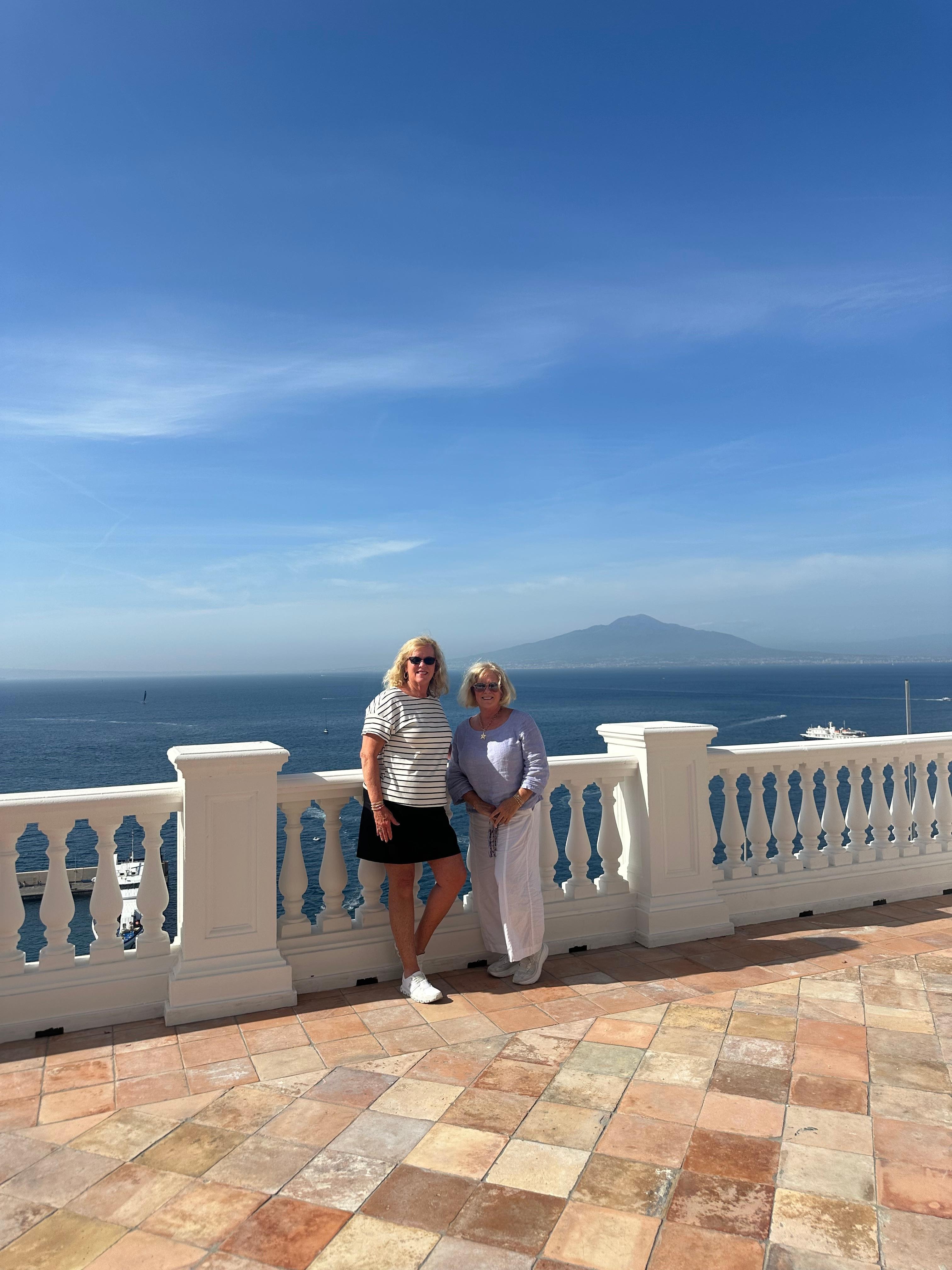 Outside our room 