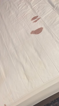 Blood on matress
Pad