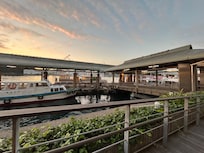 早朝便旅行に便利だった