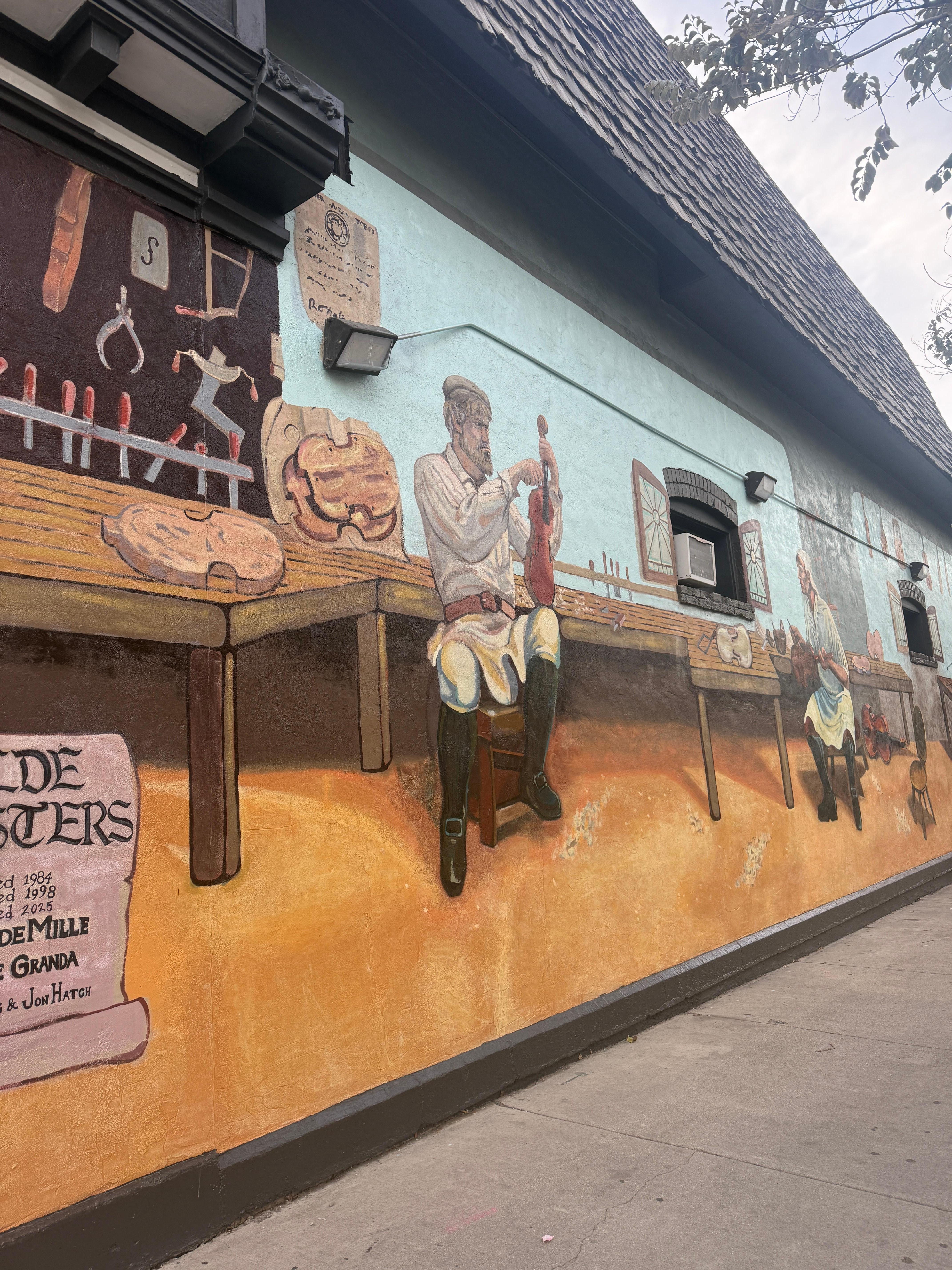 Violin makers next door