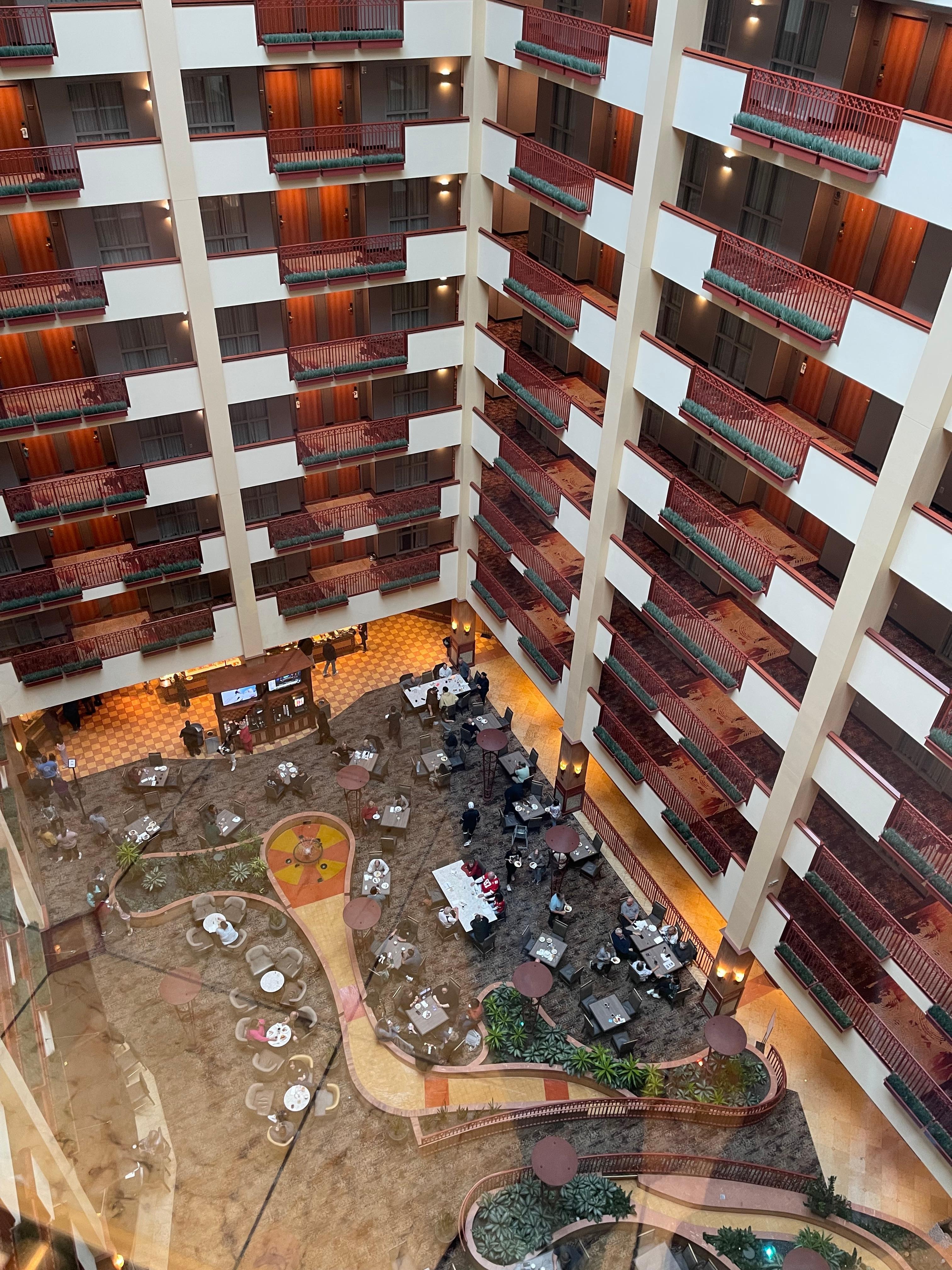Atrium from the 10th floor
