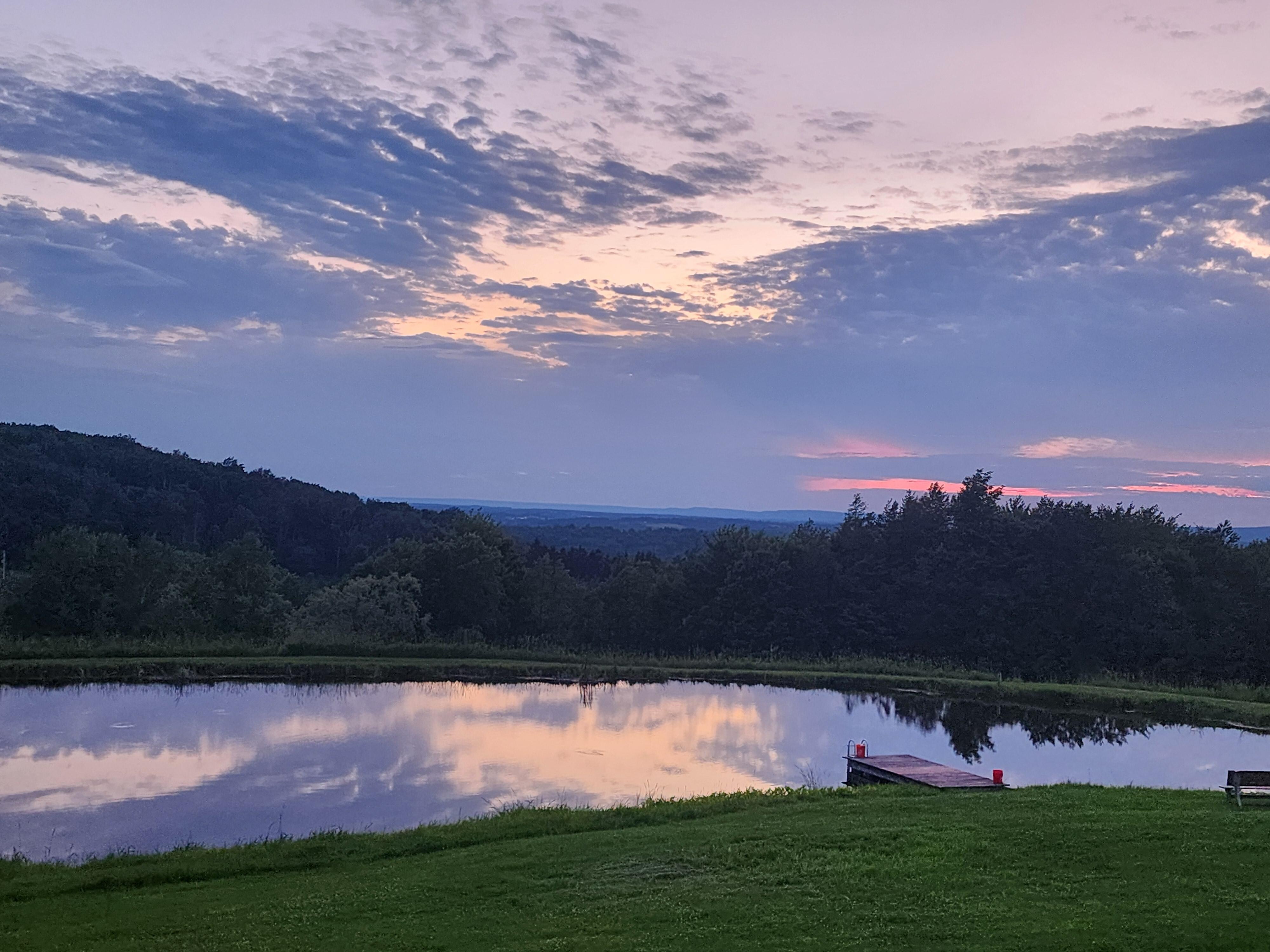 Spectacular sunset
