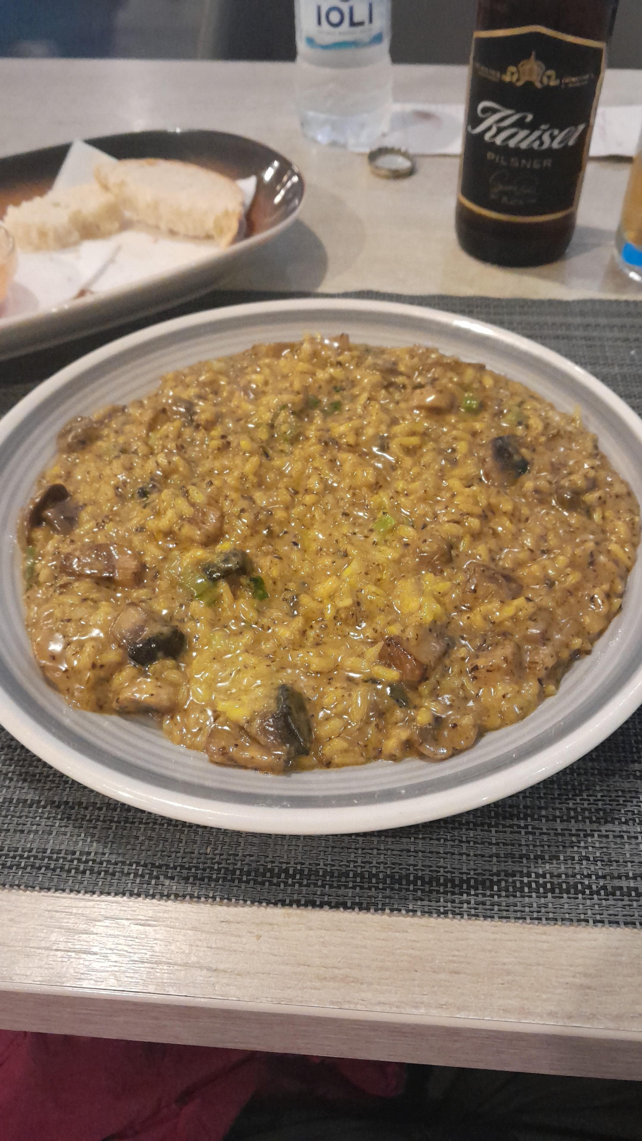 Risotto champignon et truffes 