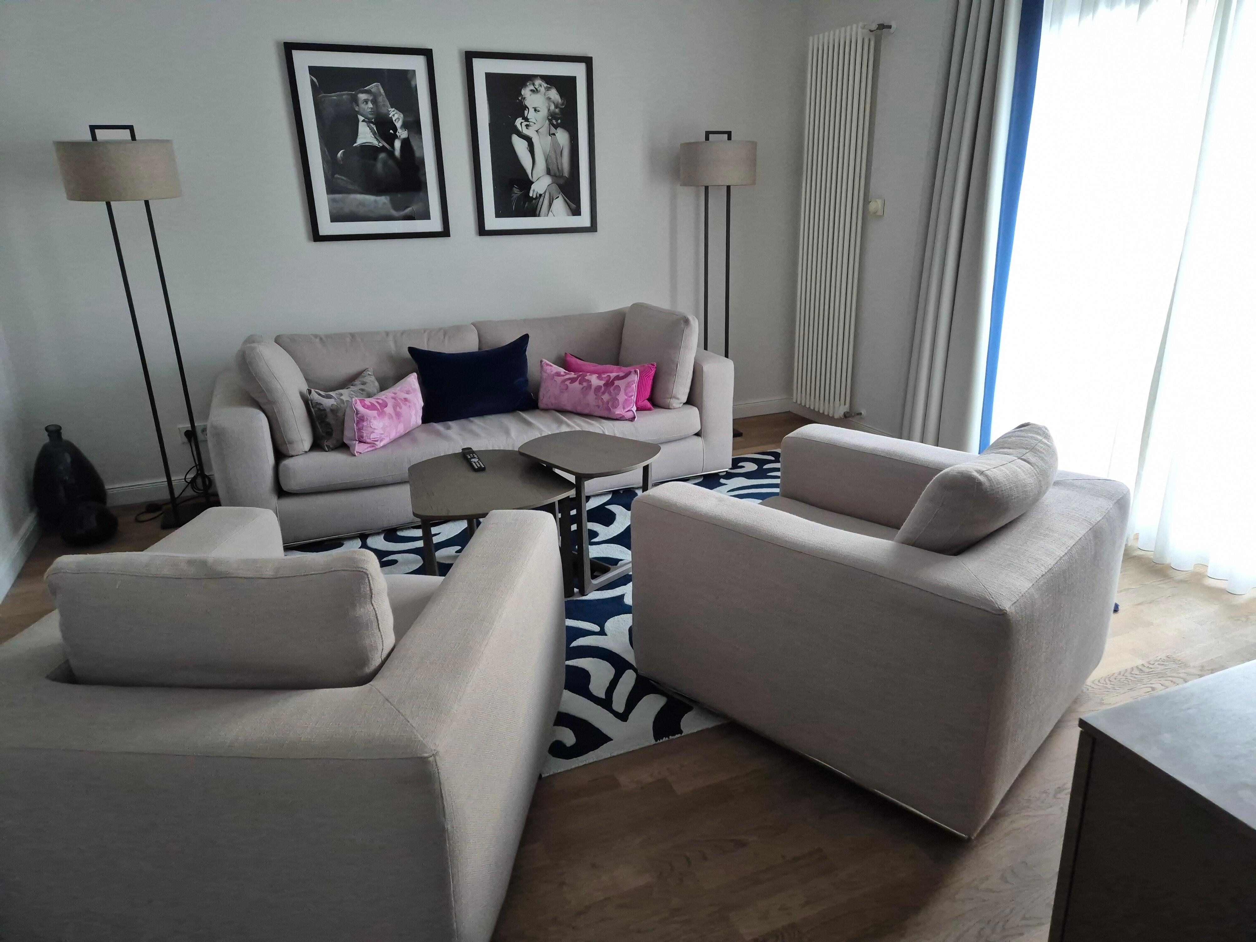 Separate seating area