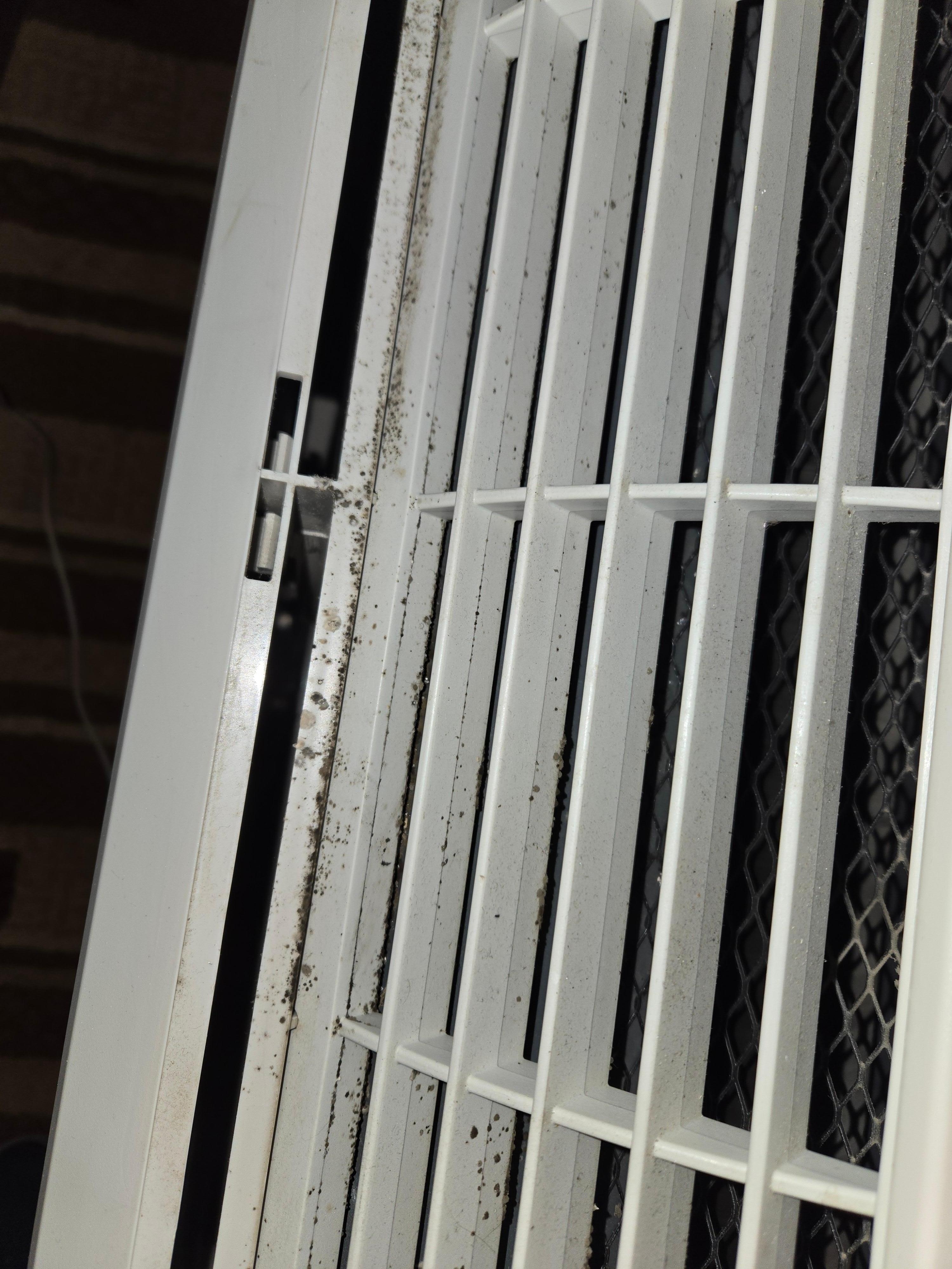 Before I tried to clean it