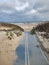 End of boardwalk with view