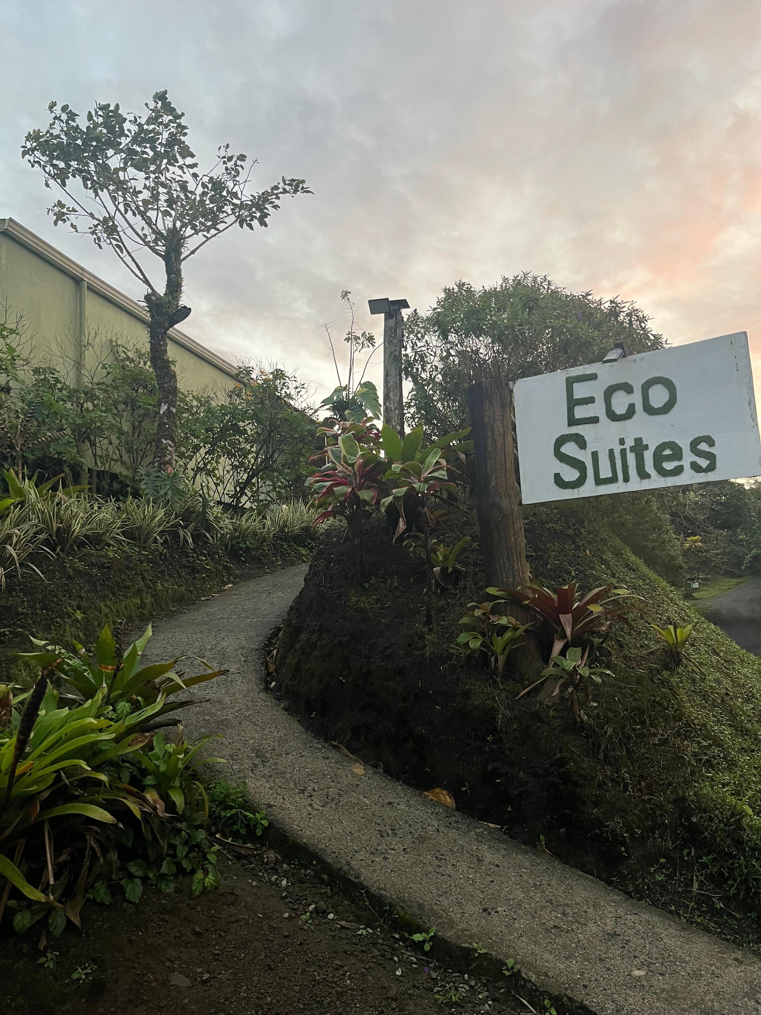 This is the path up to the property