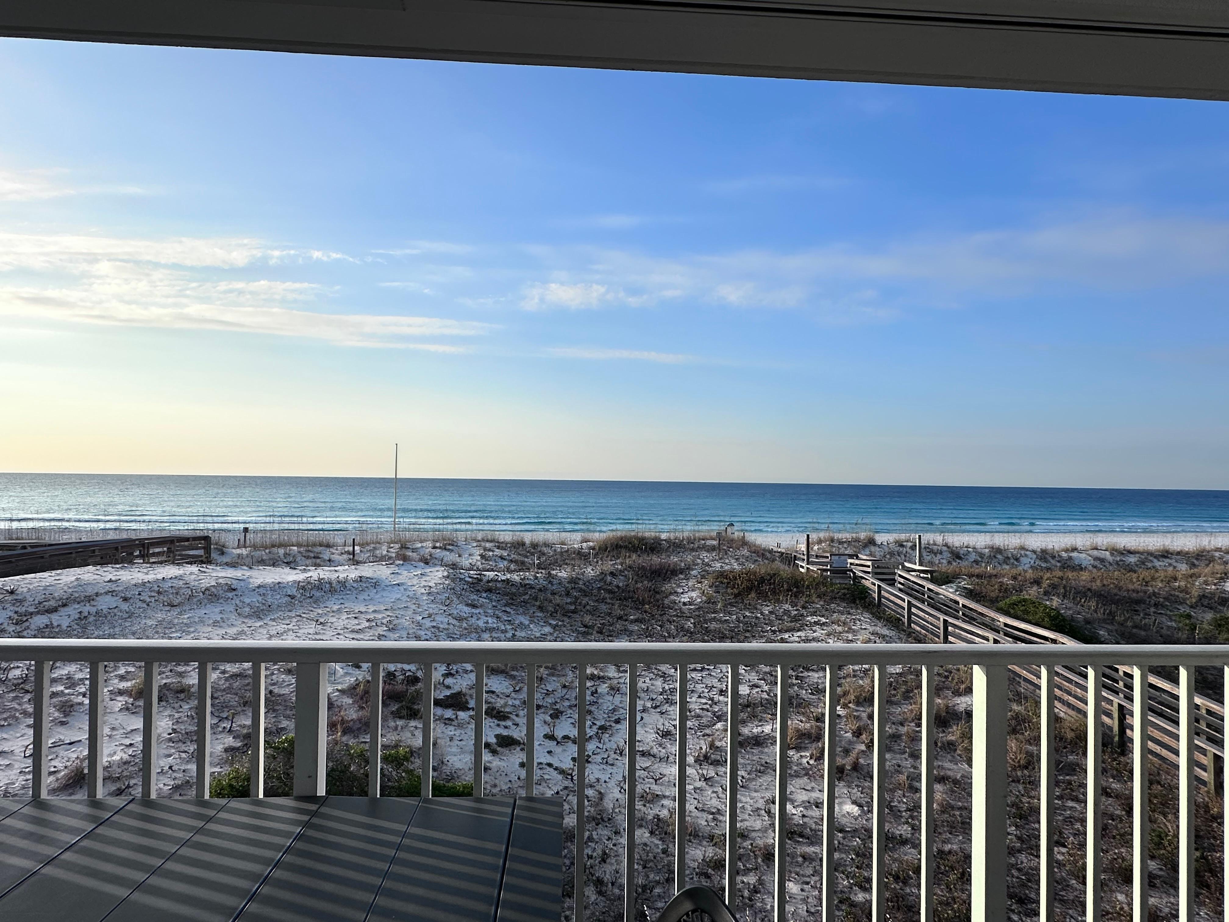 The view was amazing. 