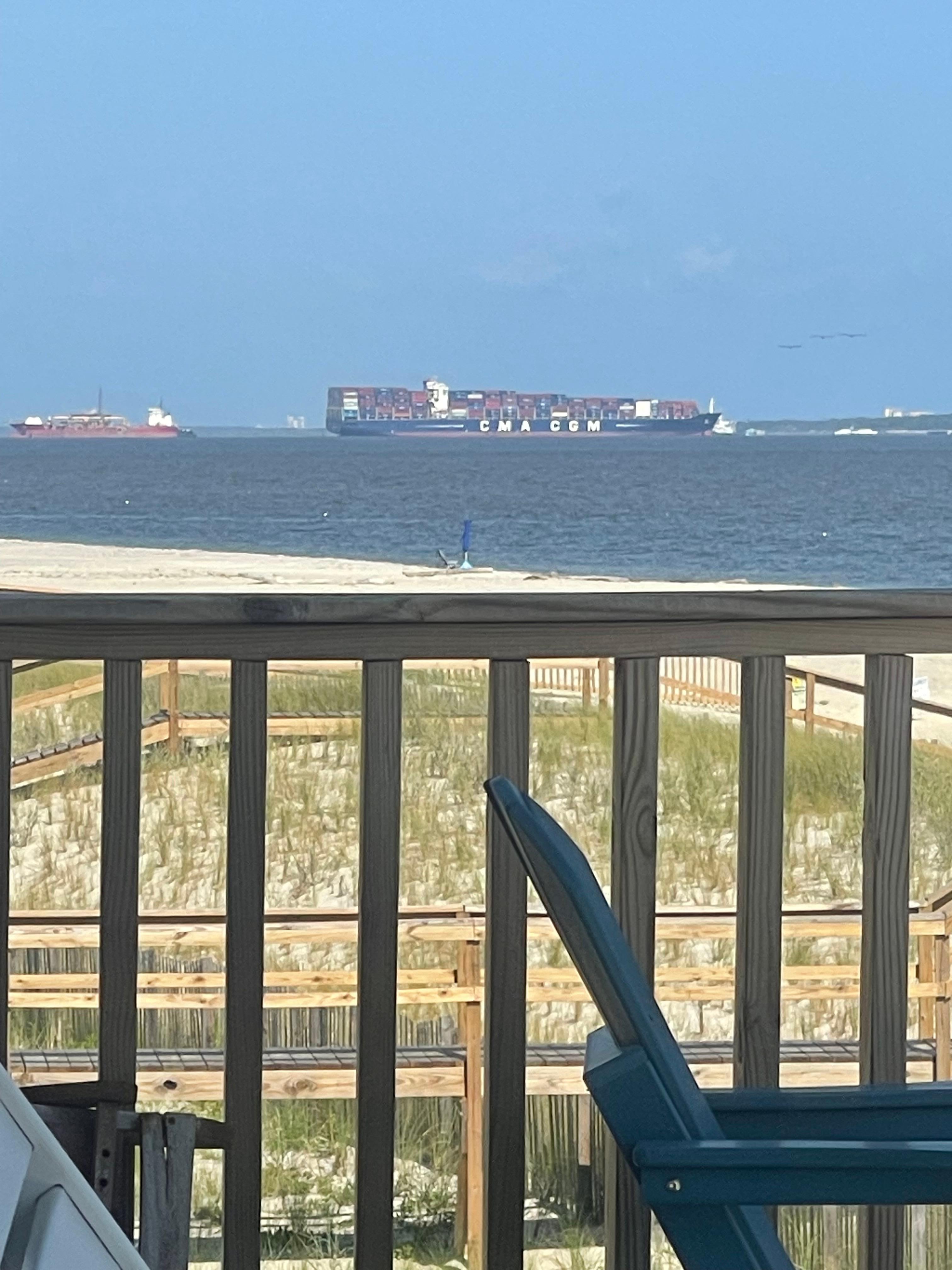 Watching ships