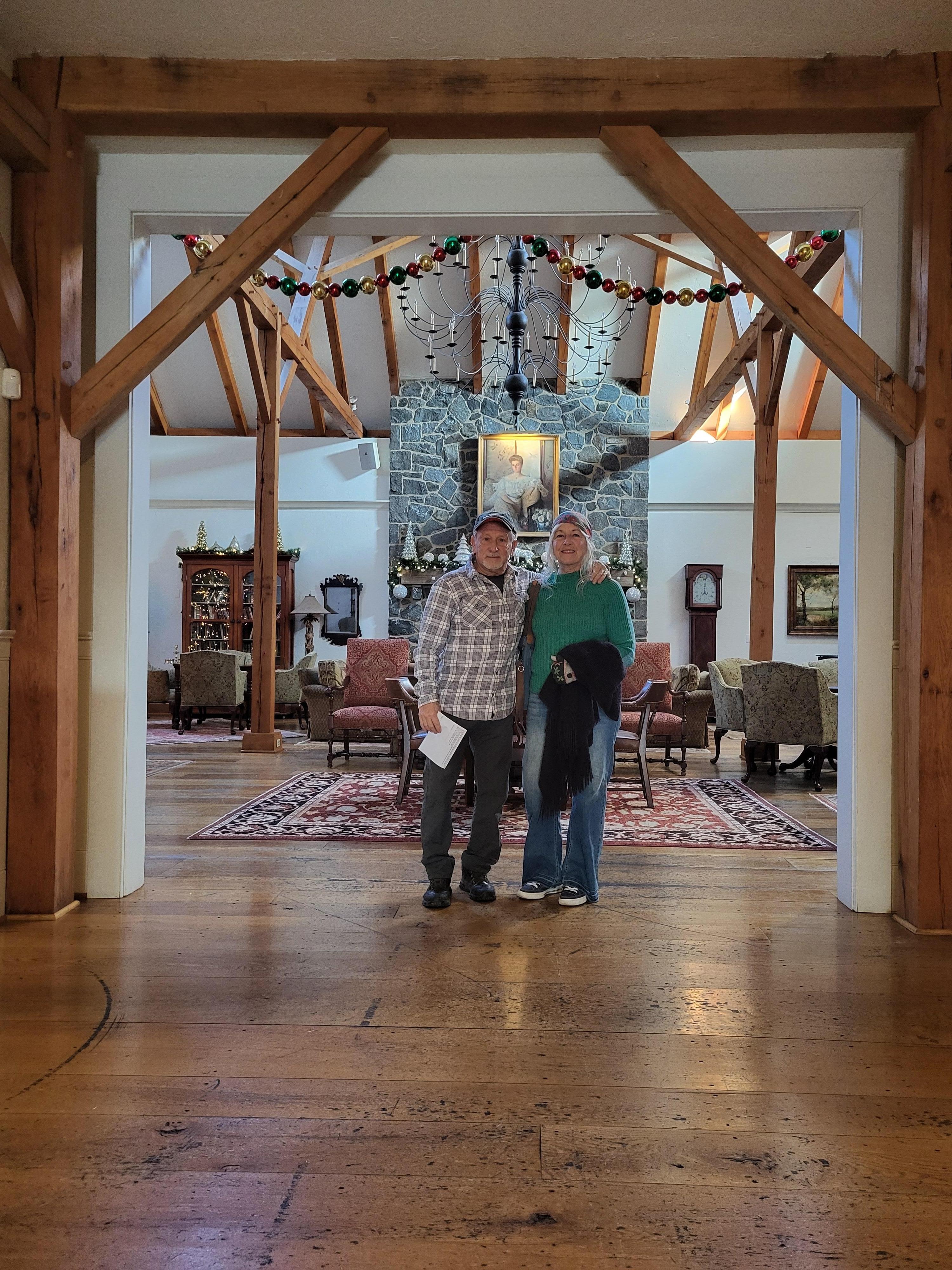 Main building with lobby and great room